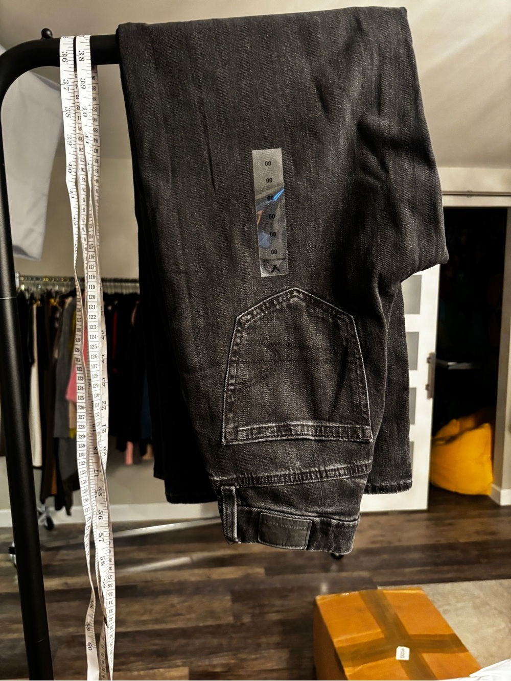 American Eagle New Curvy Super High rise Baggy Wide Leg